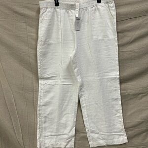 Chico's White Men's Joggers
